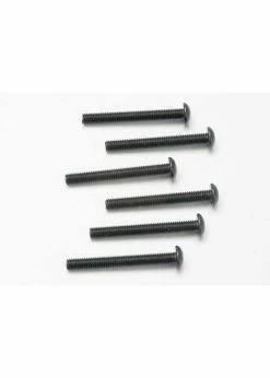 Traxxas 2581 - Button Head Screws, 3x25mm (6)