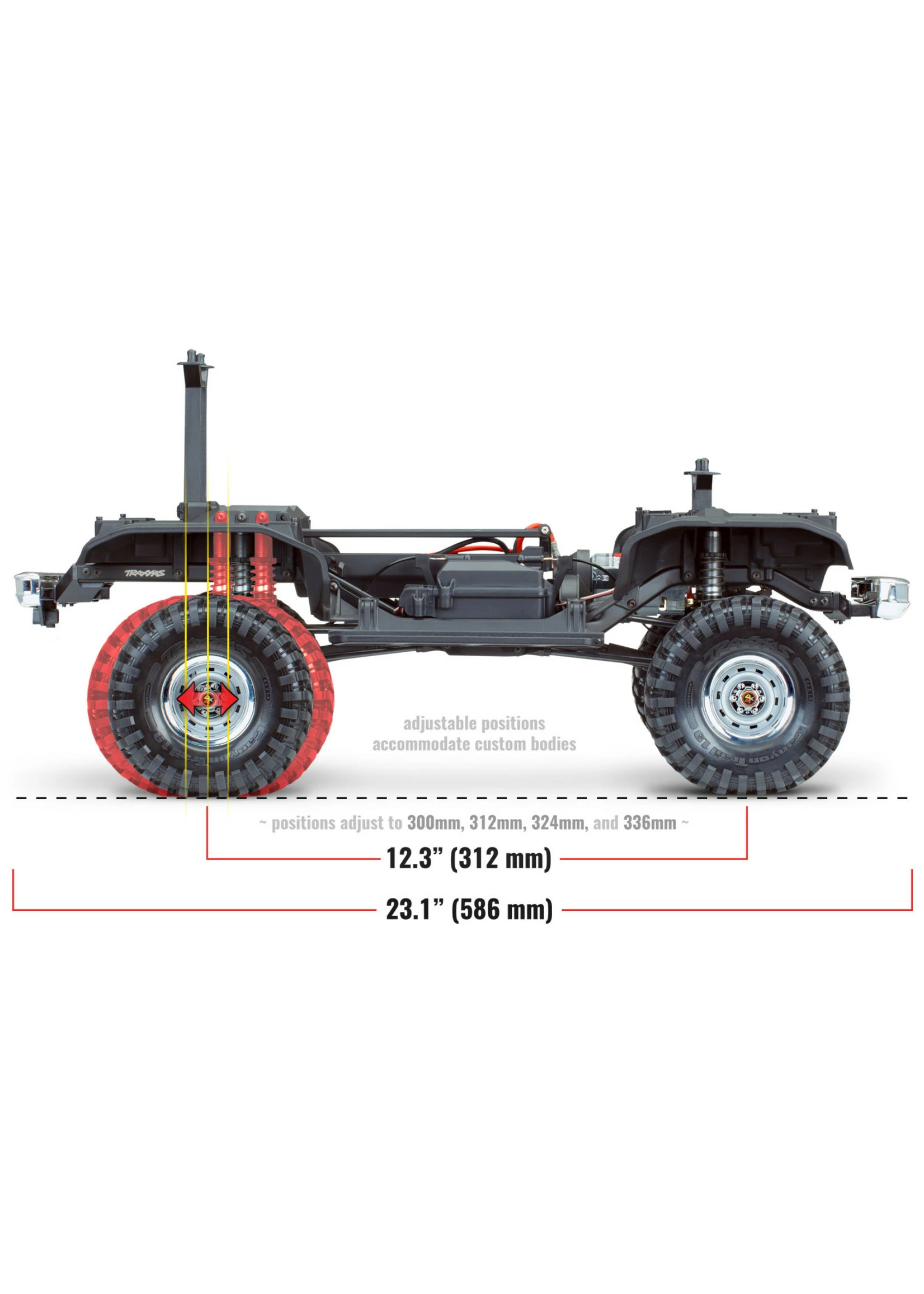 Traxxas 820764RED - 1979 Blazer - Red - Image 5