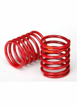 Traxxas 8365 - Shock Spring, 3.325 Rate, Orange Stripe - Red