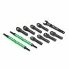 Traxxas 8638G - Aluminum Toe Links, E-Revo VXL - Green