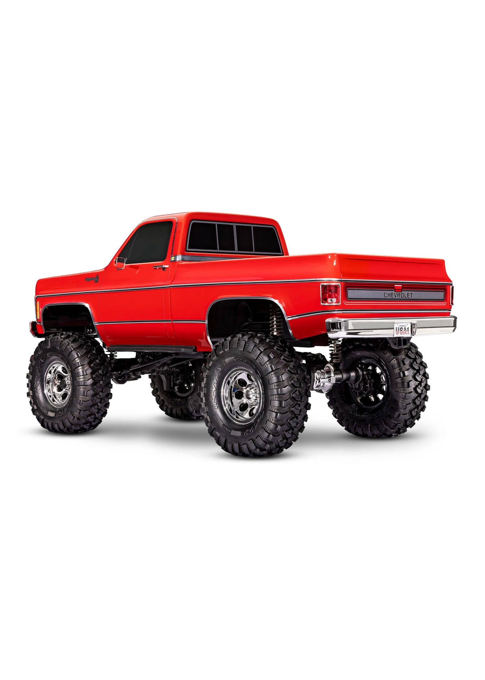 Traxxas 920564 - TRX-4 Chevrolet K10, High Trail Edition - Red - Image 2