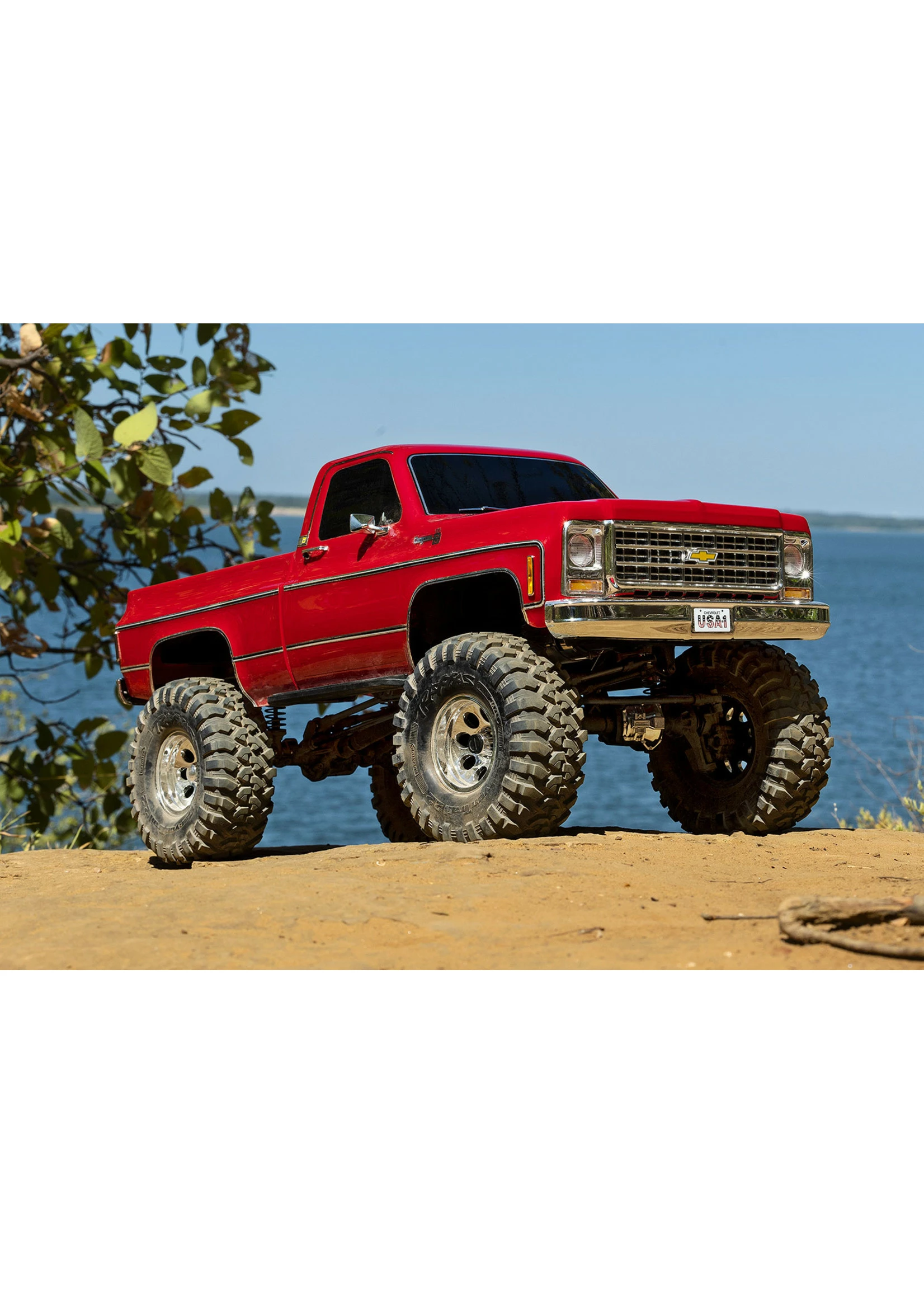 Traxxas 920564 - TRX-4 Chevrolet K10, High Trail Edition - Red - Image 9