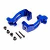 Traxxas 9532X - Caster Blocks, L/R - Aluminum Blue