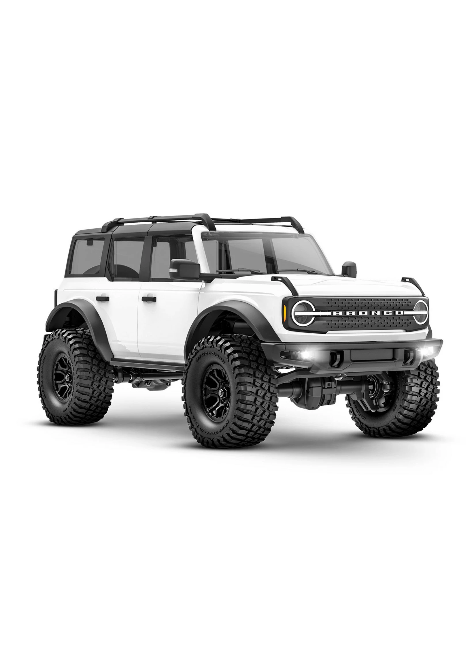 Traxxas 970741WHT - 1/18 RTR Scale And Trail Bronco - White